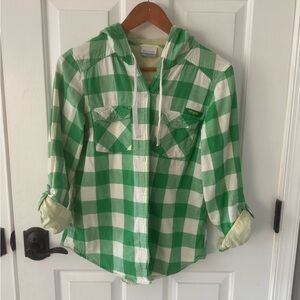 Univ of Oregon Columbia Button Down Hoodie